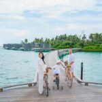 Christine Chiu Instagram - This is us ❤️❤️ 17 years and a kindergartner later …Happy anniversary @drchiubhps 💋💋 I love you. Maldives