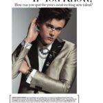 Christopher Briney Instagram - A huge shoutout to everybody who worked on the @townandcountrymag May issue. Thank you for letting me be a part of it <3 T&C: @townandcountrymag EIC: @stellenevolandes Photographer: @vsteves Stylist: @catpope22 Hair: @hairbyromorgan Grooming: @claudialakemakeup Jacket: @giorgioarmani Shirt: @ferragamo Necklaces: @pomellato Brooch: @tiffanyandco Pin: @macklowegallery Cufflinks: @kwiatdiamonds Bracelet: @davidyurman Watch: @tagheuer