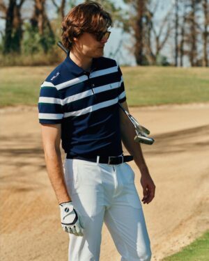 Christopher Briney Instagram - Thank you @poloralphlauren for taking me to the Ryder Cup 💓good food and good golf and better company 😊

@poloralphlauren #RLX