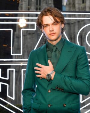 Christopher Briney Instagram - a very very grateful boy a very very cool watch on a very very beautiful night @tagheuer 
.
@tagheuer 
@bally 
@louboutinworld 
styled by @daniela_viviana 
grooming by @benjaminthigpen 
 thank you all :) 💓