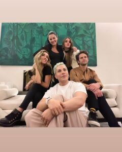 Christopher Von Uckermann Instagram - Noche de risas y creatividad⚡️