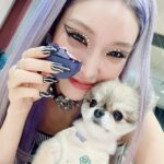 Chungha Instagram - [📸] 220724 #인기가요 💜BYULRANGHAE💜 ✨Sparkling✨ #청하 #CHUNGHA #BareRare #Sparkling #CHUNGHA_BareRare #CHUNGHA_Sparkling