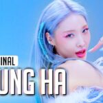 Chungha Instagram - 👑써머퀸 청하 💜💚💙 이 여름을 지배할 퀸청하의 #스춤 왔스파클✨ 🔎 youtu.be/IIP_kibV7cw #BE_ORIGINAL #청하 #Sparkling #CHUNGHA #STUDIOCHOOM