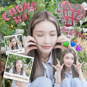 Chungha Instagram - 💖HAPPY BIRTHDAY CHUNG HA 💖

[960209]
항상 반짝이는 청하의 생일을 축하합니다 🎂💚💙💜

#청하 #CHUNGHA
#Happy_CHUNGHA_B_Day