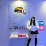 Chungha Instagram - THE JOY OF MOVEMENT🤍💙❤ FUSALP Thank you for having me! @fusalp #퓨잡 #fusalp #fusalp70 #AD #청하 #CHUNGHA