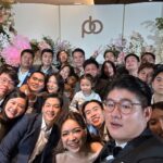 Chutavuth Pattarakampol Instagram - ยินดีกับมึงจริงๆว่ะบูม🤍🤍 แต่งงานแล้วก็ยังรับส่งกูได้เหมือนสมัย ม.3 นะ😂 #primoob