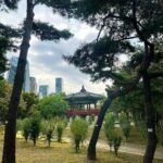 Chutavuth Pattarakampol Instagram – เมื่อเช้าวิ่งข้ามแม่น้ำฮันมาที่สวน Yeouido🌳 8km อากาศดีมาก~🤍 #VisitSeoul Yeouido Park