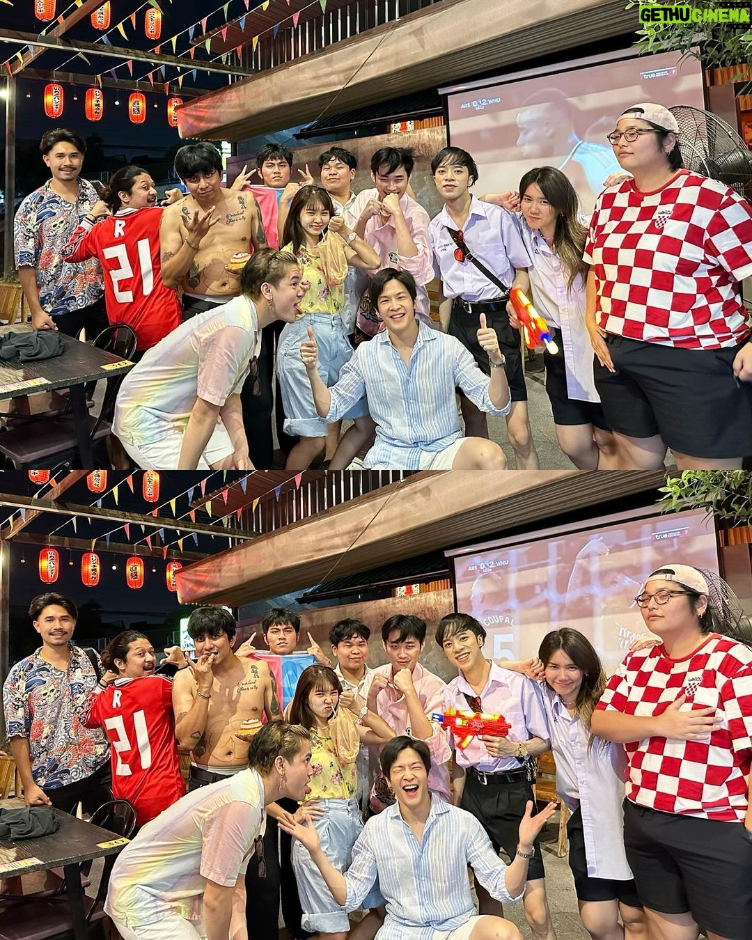 Chutavuth Pattarakampol Instagram - เมื่อปาร์ตี้ปีใหม่บริษัทมีนาคม🎉 มาในธีม ’MARCHU‘ แต่ละคนจัดเต็มมาก เก็บรายละเอียดกันสุด จนเราเขินตัวเองอะ😂 มาช่วยเลือกกันหน่อย ใครชนะเลิศ 🏆🥇🥈🥉 @meenakom.ent