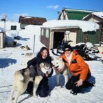 Chutavuth Pattarakampol Instagram – กอดแล้วอุ๊น อุ่นน 🥰😚 ムーンライトレディース＊ Moonlight Ladies Dog Sledding Team