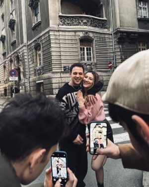 Cihan Şimşek Instagram - Eveti kaptım 🤩💍🤍 @sinemsmsk