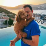 Cihan Şimşek Instagram - Mia’yla keyifler yerinde 🐾 @mia.poodle19