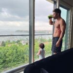Cihangir Ceyhan Instagram – Sen yeşil seviyorum diyince bebekamın ☘️