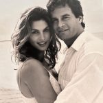 Cindy Crawford Instagram - 25 years ago today, Rande and I got married at the Ocean Club in the Bahamas. It was a picture perfect wedding all captured by @arthurelgort. We spent a beautiful weekend surrounded by family and friends celebrating our love for each other. I would do it all over again in a second. I want to congratulate “us” on making it 25 years. We have been blessed in so many ways, especially our two children @presleygerber and @kaiagerber. I also want to acknowledge that even with all the blessings, life is full of ups and downs and challenges. I’m proud of how we have navigated life together — looking to each other for strength and comfort. You have been my best friend and rock and I can’t imagine a life without you. Happy Anniversary @randegerber! 🤍