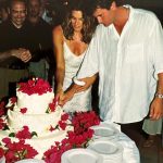 Cindy Crawford Instagram - 25 years ago today, Rande and I got married at the Ocean Club in the Bahamas. It was a picture perfect wedding all captured by @arthurelgort. We spent a beautiful weekend surrounded by family and friends celebrating our love for each other. I would do it all over again in a second. I want to congratulate “us” on making it 25 years. We have been blessed in so many ways, especially our two children @presleygerber and @kaiagerber. I also want to acknowledge that even with all the blessings, life is full of ups and downs and challenges. I’m proud of how we have navigated life together — looking to each other for strength and comfort. You have been my best friend and rock and I can’t imagine a life without you. Happy Anniversary @randegerber! 🤍