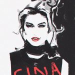 Cindy Crawford Instagram - Love these ❤️An illustrated #TBT @_punksy_(@dolcegabbana) @justinteodoro (@versace) @nelli__swan (@voguepolska) @mawamart (@voguespain) @justinteodoro (@chanelofficial) @elo_krk (@voguearabia)