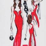 Cindy Crawford Instagram - Love these ❤️An illustrated #TBT @_punksy_(@dolcegabbana) @justinteodoro (@versace) @nelli__swan (@voguepolska) @mawamart (@voguespain) @justinteodoro (@chanelofficial) @elo_krk (@voguearabia)