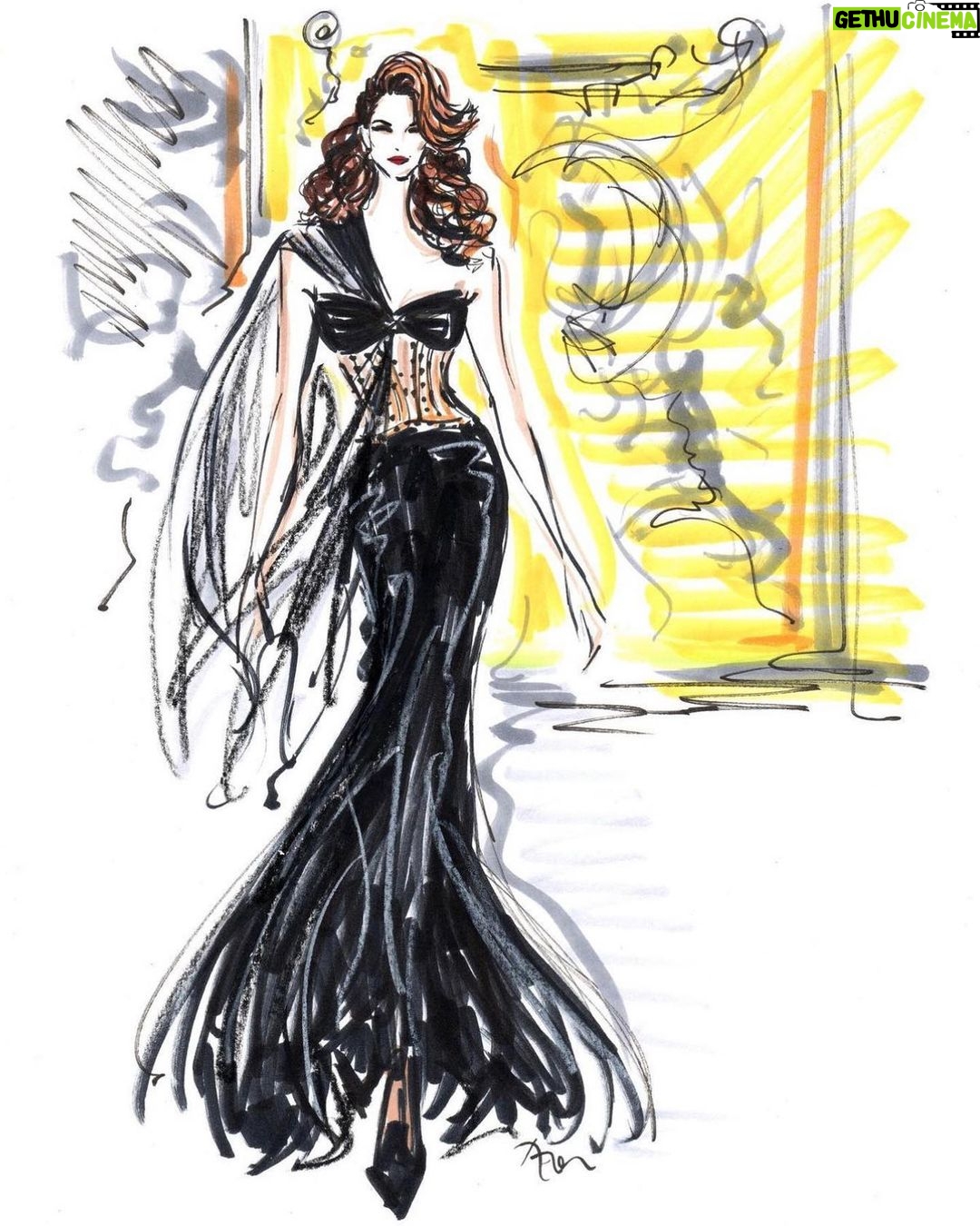 Cindy Crawford Instagram - Love these ❤️An illustrated #TBT @_punksy_(@dolcegabbana) @justinteodoro (@versace) @nelli__swan (@voguepolska) @mawamart (@voguespain) @justinteodoro (@chanelofficial) @elo_krk (@voguearabia)