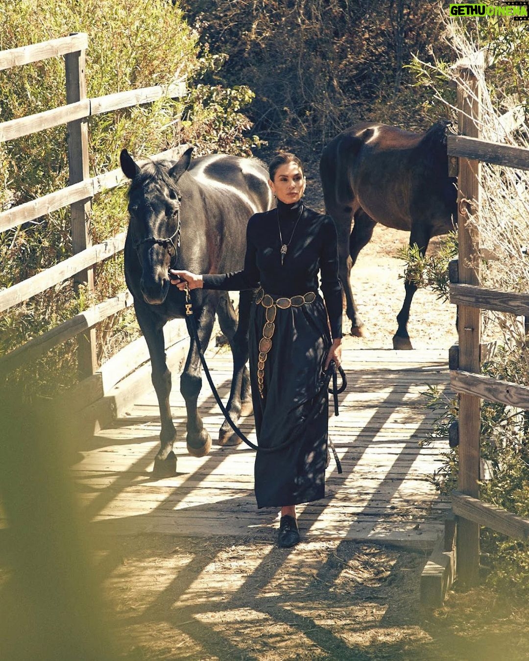 Cindy Crawford Instagram - Horse girl at heart 🐎❤️ #TBT