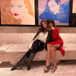 Cindy Crawford Instagram - In NYC with @helenachristensen and Andy Warhol❤️