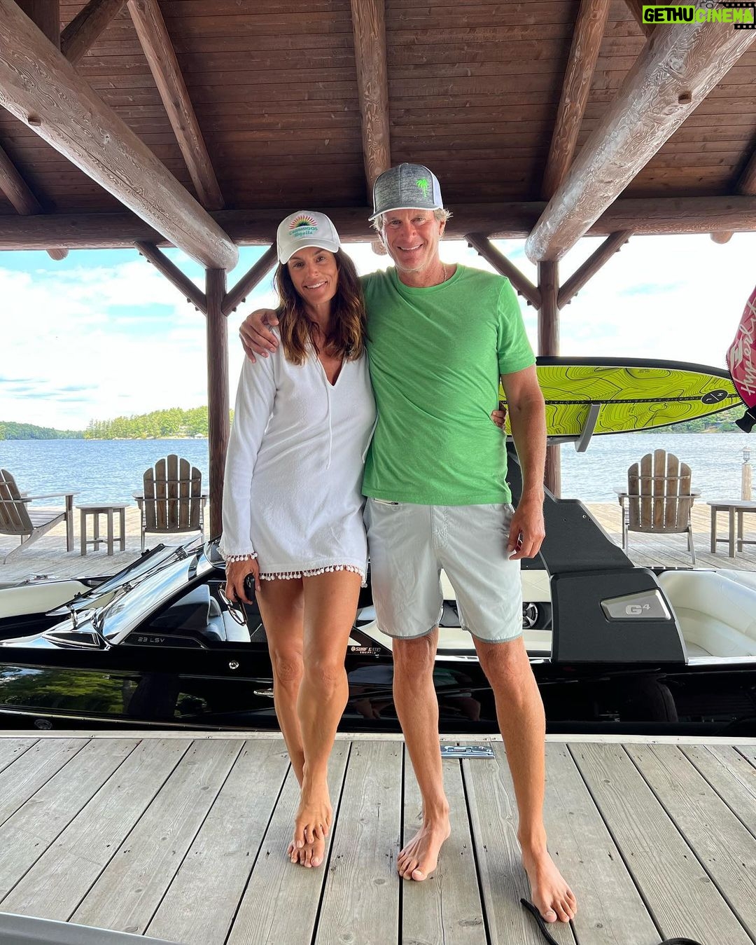 Cindy Crawford Instagram - Welcome to Gerber Island 🌲