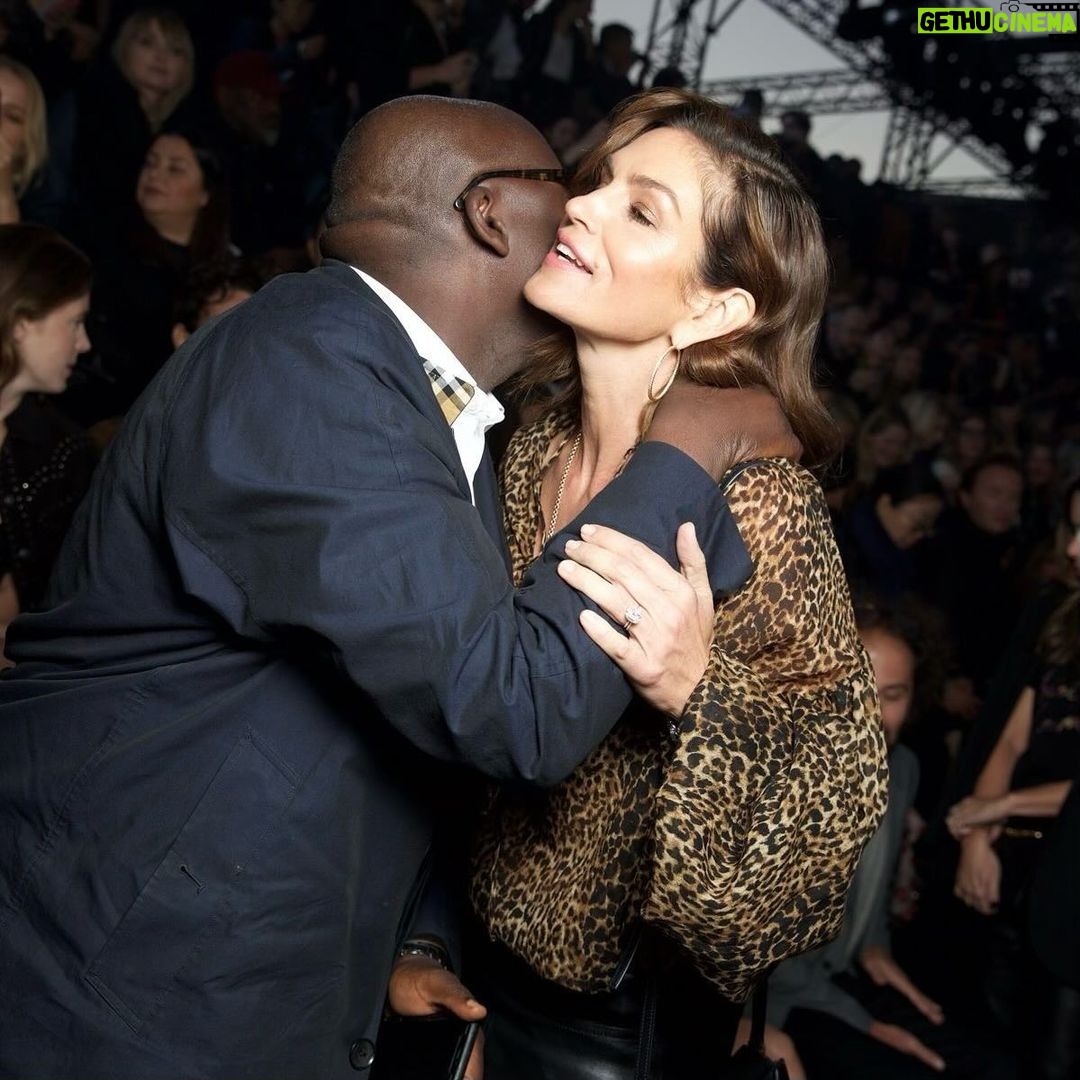 Cindy Crawford Instagram - Happy birthday to THE @edward_enninful… we love you ❤️