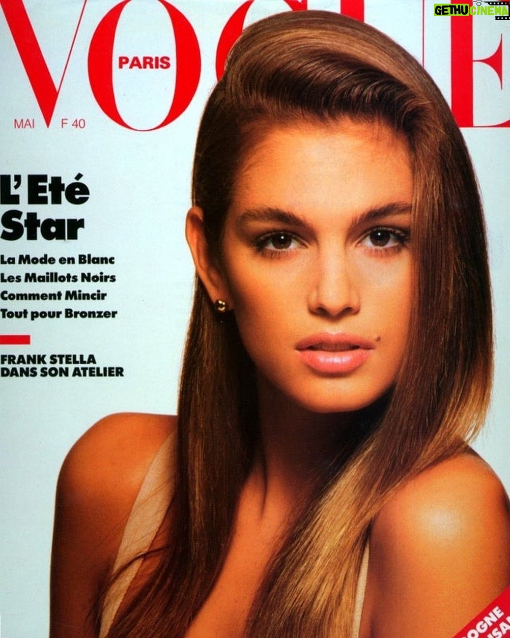 Cindy Crawford Instagram - Rest In Peace, @patrickdemarchelier. Thanks for so many great memories and beautiful, timeless images. 🖤