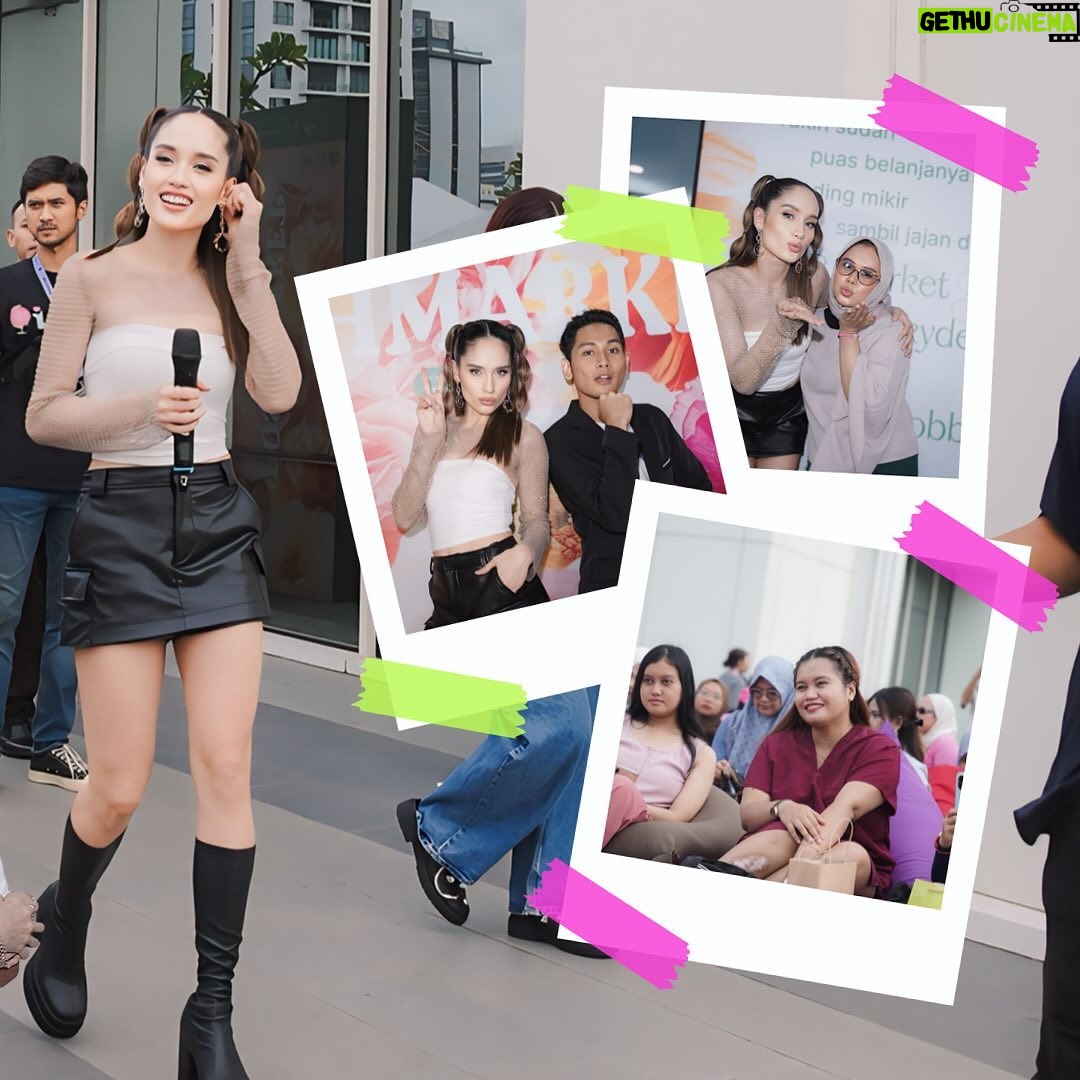 Cinta Laura Kiehl Instagram - BICARA CINTA: Boys vs. Girls Weekend lalu luar biasa seru bareng Boy William, Pangeran Lantang dan Indah G di POSHMARKET! 🔥 Jangan khawatir yang ketinggalan karena episode special ini akan tayang di YouTube @puella.official! Poshmarket signing off! See you guys next time! 🤍 Jakarta, Indonesia
