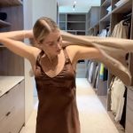 Claire Holt Instagram - Bought nothing new in Feb so pulled out some staples from my closet. NO PANTS! Dupes included. Details on The Corner ✌️
