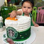 Claire Holt Instagram - woke up feeling like a shit mum but then I remembered that I threw my kid a Starbucks rager