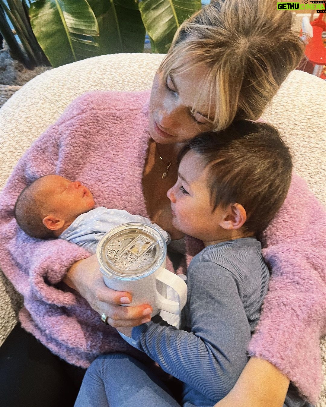 Claire Holt - 843.6K Likes - Hiii thanks for all the love! Maybe the hardest pregnancy and birth means the easiest postpartum cause we are feeling goooood. Not much sleep and no margaritas yet but those days will come. Definitely not having 4 kids !!