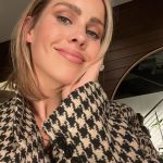 Claire Holt Instagram - Highly recommend looking like a moldy sweet potato for 2 weeks because when you put on a little eyeliner and a heel you feel like a new woman