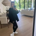 Claire Holt Instagram - my emotional support blazer styled 4 ways on the corner 🖤