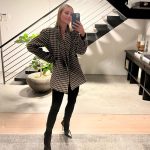 Claire Holt Instagram - Highly recommend looking like a moldy sweet potato for 2 weeks because when you put on a little eyeliner and a heel you feel like a new woman