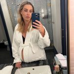 Claire Holt Instagram - can someone please explain to me how I still have 12 weeks to go I DO NOT REMEMBER IT LASTING THIS LONG