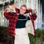 Claire Holt Instagram - Showed up with my skirt backwards but feel pretty good about my recovery @moncler