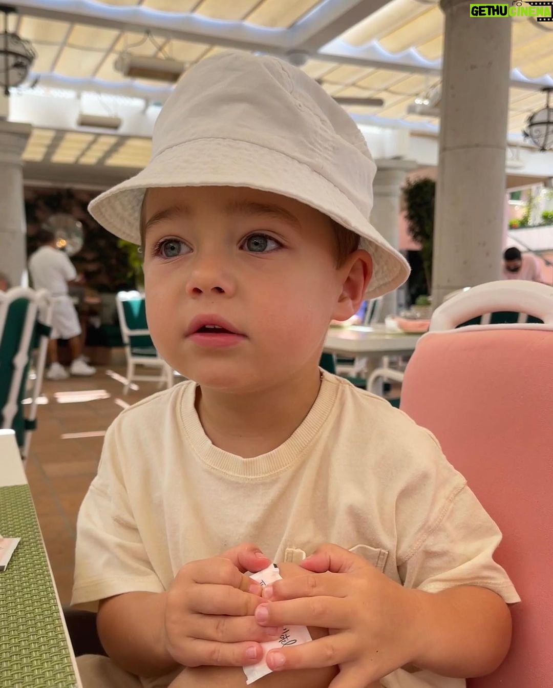Claire Holt Instagram - She told us we look desperate in our bucket hats so I left the cookie on her face