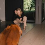 Claire Holt Instagram - Does your dog want to come over? @reformation #refbabe