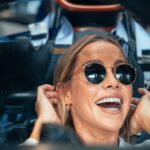 Claire Holt Instagram - Jumping in the hot seat of the FW44 🤩🙌 @claireholt x @williamsracing #WeAreWilliams #F1 #Formula1