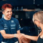 Claire Holt Instagram - Had the most epic weekend at my first f1 grand prix with the @williamsracing team. Still can’t believe they let me in the car on race day!! Can report back that all the drivers are in fact as hot as they appear on tv. So fun having Andy there to experience it with me. Can’t wait for the next one!!! #williamsambassador F1 Miami Grand Prix