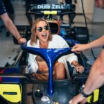 Claire Holt Instagram - Had the most epic weekend at my first f1 grand prix with the @williamsracing team. Still can’t believe they let me in the car on race day!! Can report back that all the drivers are in fact as hot as they appear on tv. So fun having Andy there to experience it with me. Can’t wait for the next one!!! #williamsambassador F1 Miami Grand Prix