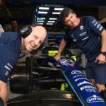 Claire Holt Instagram - they haven’t let me drive yet but I’m not a quitter @williamsracing F1 Miami Grand Prix