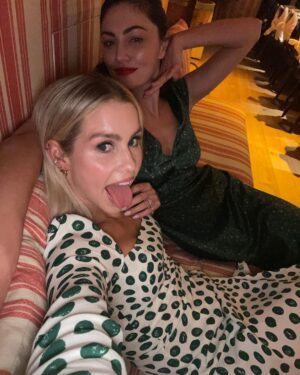 Claire Holt Instagram - @reformation supper club feat. @phoebejtonkin + bread