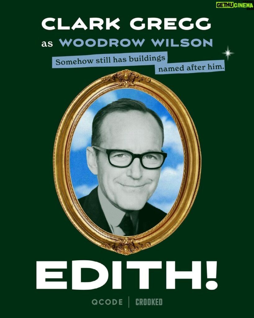 Clark Gregg Instagram - Check out #EDITH - a new scripted comedy podcast about the untold true-ish story of America's secret First Female President starring the wonderful Rosamund Pike, some other dude and a brilliant cast. Eps 1 & 2 @spotifypodcasts @ApplePodcasts @QCODEmedia @crookedmedia apple.co/edith Spotify.Edith podcast.com