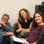 Clark Gregg Instagram - A show is only as good as its cast each week. Big time #agentsofshield #BTS thank you to the legend, Sarah Finn (pictured here w EP, Jeff Bell and Marvel exec @wendywillming) Hannah Cooper, Krista Husar, Tamara Hunter and all the badasses at @sarahfinncasting