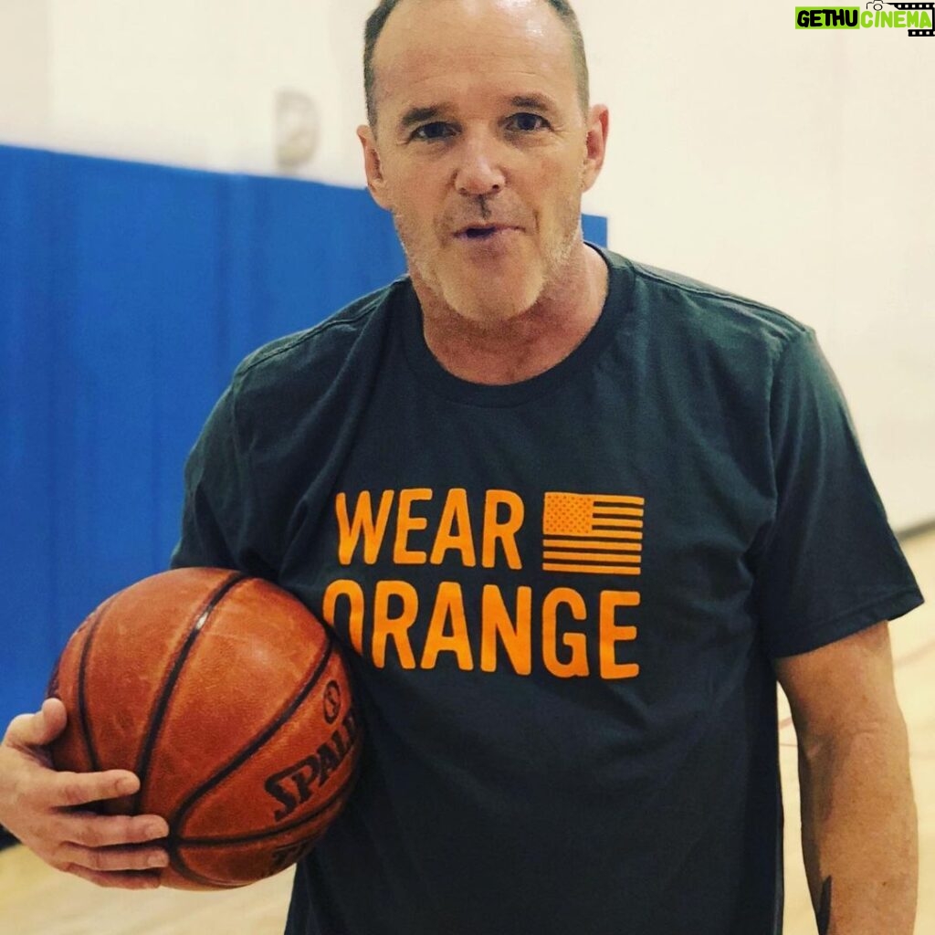 Clark Gregg Instagram - Throwback photo because once again today we #wearorange to stand up for common sense gun laws and because black people are 10 times more likely to die by gun homicide. @everytown @momsdemand