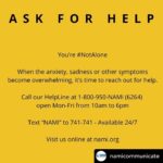Clark Gregg Instagram - From my friends at @namicommunicate 2020 has been an uncertain and stressful year. From COVID-19 to racial injustice to economic uncertainty and a contentious election season. - It is okay not to be okay. One thing is certain: NAMI is here to support you.