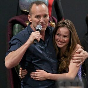 Clark Gregg Instagram - And finally, my deepest gratitude goes to this magnificent human who put up with 7 years of early calls and late returns. She even graced us with a brilliant (and suprisingly effortless) performance as a sassy teenager in S.4. @stellagregg - I ❤️U a bazillion.