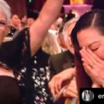 Clark Gregg Instagram – This is Jamie facts.  Repost • @erin.gallag.her Ladies, this is your vibe for 2023: unabashed hype woman.

Full on. Full out. Full force.

This photo was taken last night at the Golden Globes when Michelle Yeoh won Best Actress for her role in “Everything Everywhere All at Once.”

Look at Jamie Lee Curtis.

Look. At. Her.

You can feel her energy, her fire, her power.

Her excitement, joy and passion for Michelle is palpable. The photo moves. It vibrates. 

If you saw this photo without context, you may think that it was actually *Jamie* who won.

Ladies, this is your vibe for 2023. 

Hype. Other. Women.

When she wins, fight the urge to question…

…who does she think she is?
…why is she getting attention?
…did she really deserve it?
…is she really that good?
…what about me?

Guess what? The world has sold you a lie.

Her success doesn’t detract from yours.
Her wins don’t create your losses.
Her joy can’t steal the joy that’s meant for you.

De-condition and unlearn what you’ve been wired to think: that women are your competition.

It’s a trap. Meant to distract us. And to keep us keeping each other down.

Find your Jamie.
Hype their Jamie.
Be her Jamie.