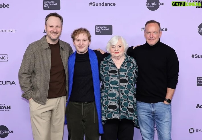 Clark Gregg Instagram - World premiere of #thelma at #sundance2024 by the excellent Josh Margolin. Had some great nights at this place. This was one of the best. Sad not to have the great Richard Roundtree with us. Also, June Squibb will kick your ass.