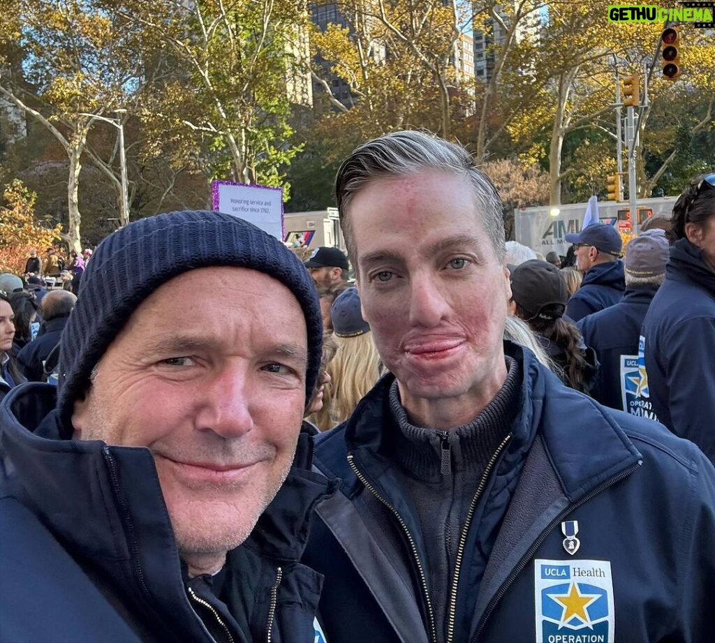Clark Gregg Instagram - So happy to be back on the streets of #NY marching with the wonderful veterans and caregivers of @operationmend dedicated to #healingthewoundsofwar, visible and invisible. If you need help, please reach out.@part